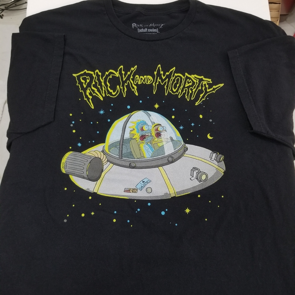 Rick and Morty UFO T-Shirt